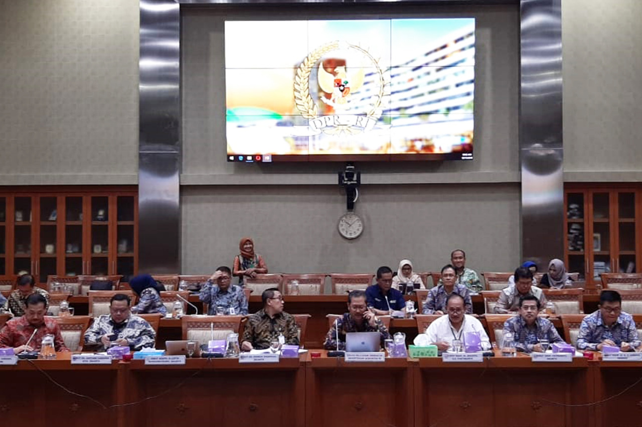 Direksi RSJPD Harapan Kita Mengikuti Rapat Dengar Pendapat dengan Komisi IX DPR RI